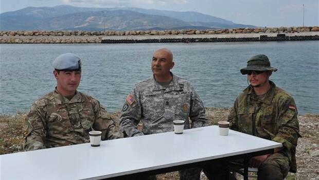 Türk kökenli askerler Efes 2016 Tatbikatı'nda buluştu