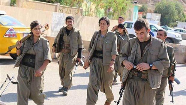 İHA: PKK’lı teröristlerin Kerkük’te çekilmiş fotoğrafları yayınlandı