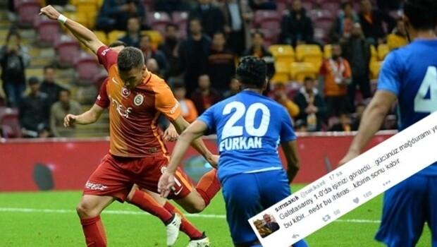 Sırrı Sakıktan Dersimsporu 5-1 yenen Galatasaraya: Gücünüz mağdura mı yetiyor, nedir bu kibir