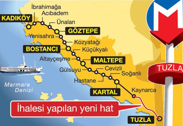 Kadıköy - Kaynarca hattı açılıyor