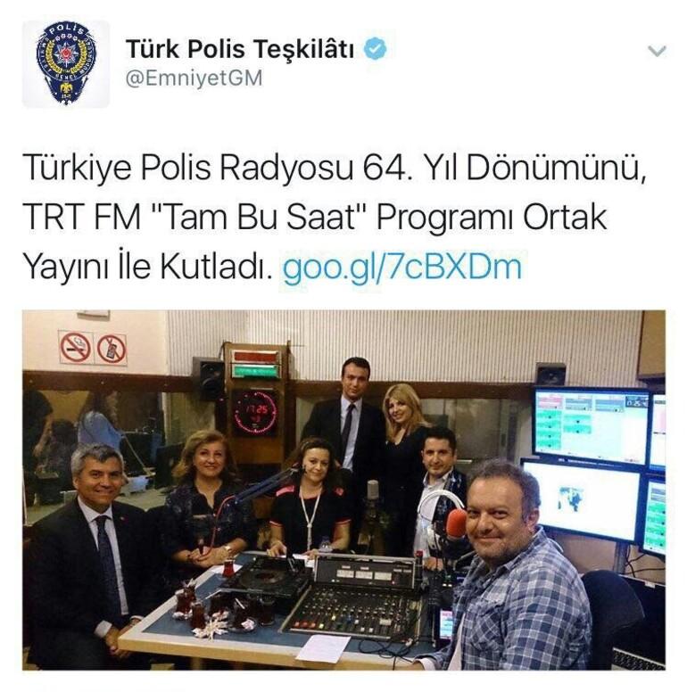 Emniyet'in Twitter hesabından yayınlanan fotoğrafa soruşturma