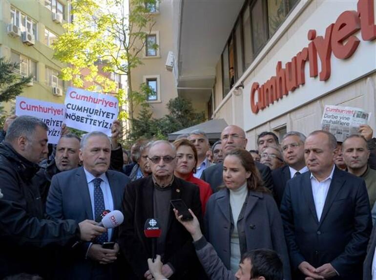 Cumhuriyet Gazetesine operasyon... Hükümetten ilk açıklama