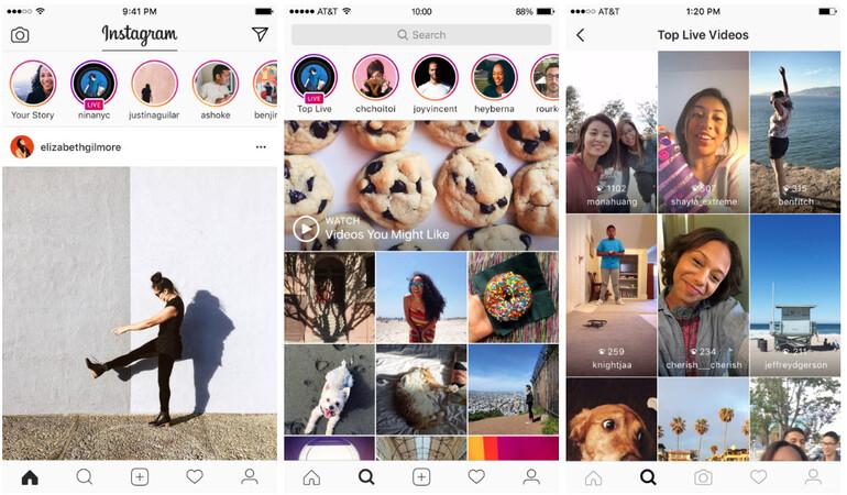 Instagramda canlı yayın dönemi başlıyor