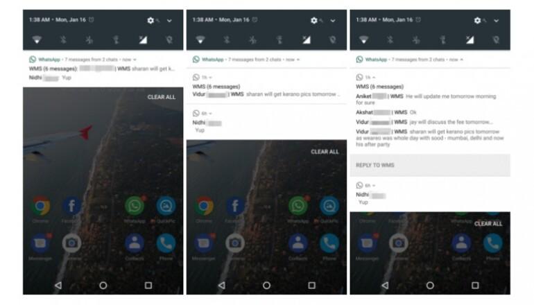 WhatsAppa Android 7.0 Nougat desteği geldi