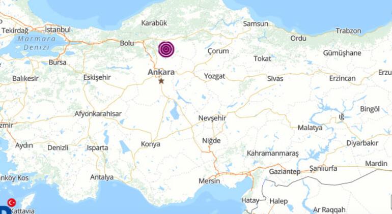 Son dakika... Çankırı'da 4.7 büyüklüğünde deprem - Resim : 1