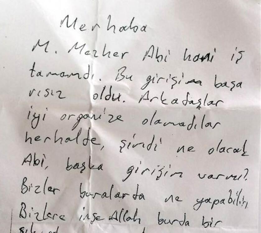 Gülen'in yeğenine not: Hani iş tamamdı