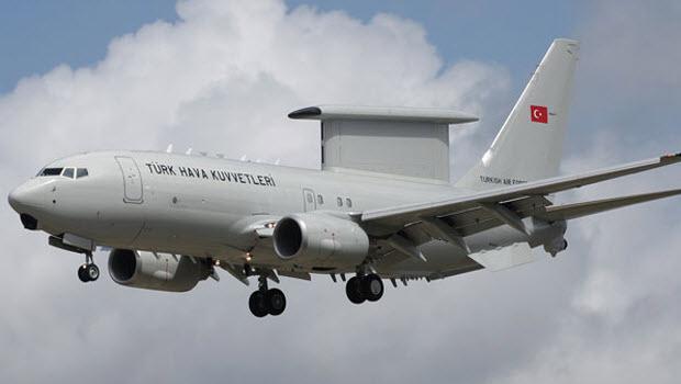 Sınır ihlaline karşı 'Havada Erken Kontrol' uçağı semalarda