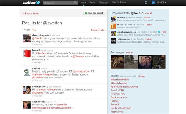 citizens run sweden s twitter account