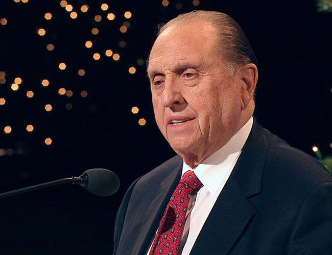 Mormon President Monson dies at 90 - World News