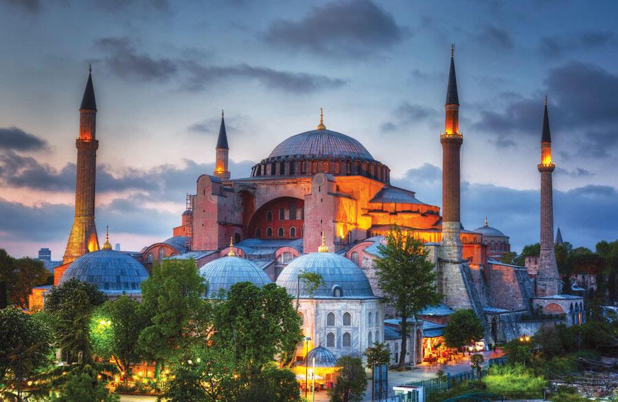 A symbol of civilizations: Hagia Sophia