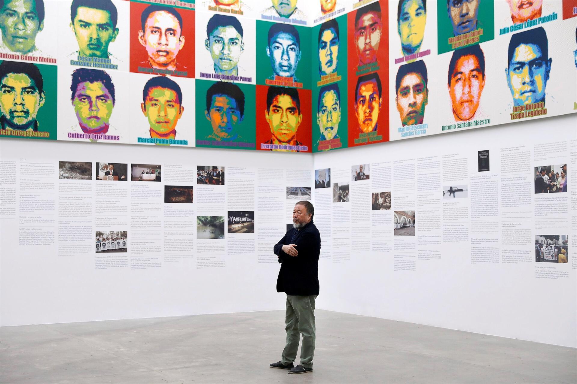 Fradrage Do fællesskab Artist Ai Weiwei takes aim at state violence in Mexico with Legos