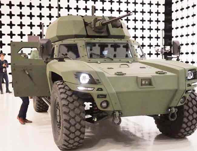 Turkey's first local electric armored vehicle unveiled Latest News