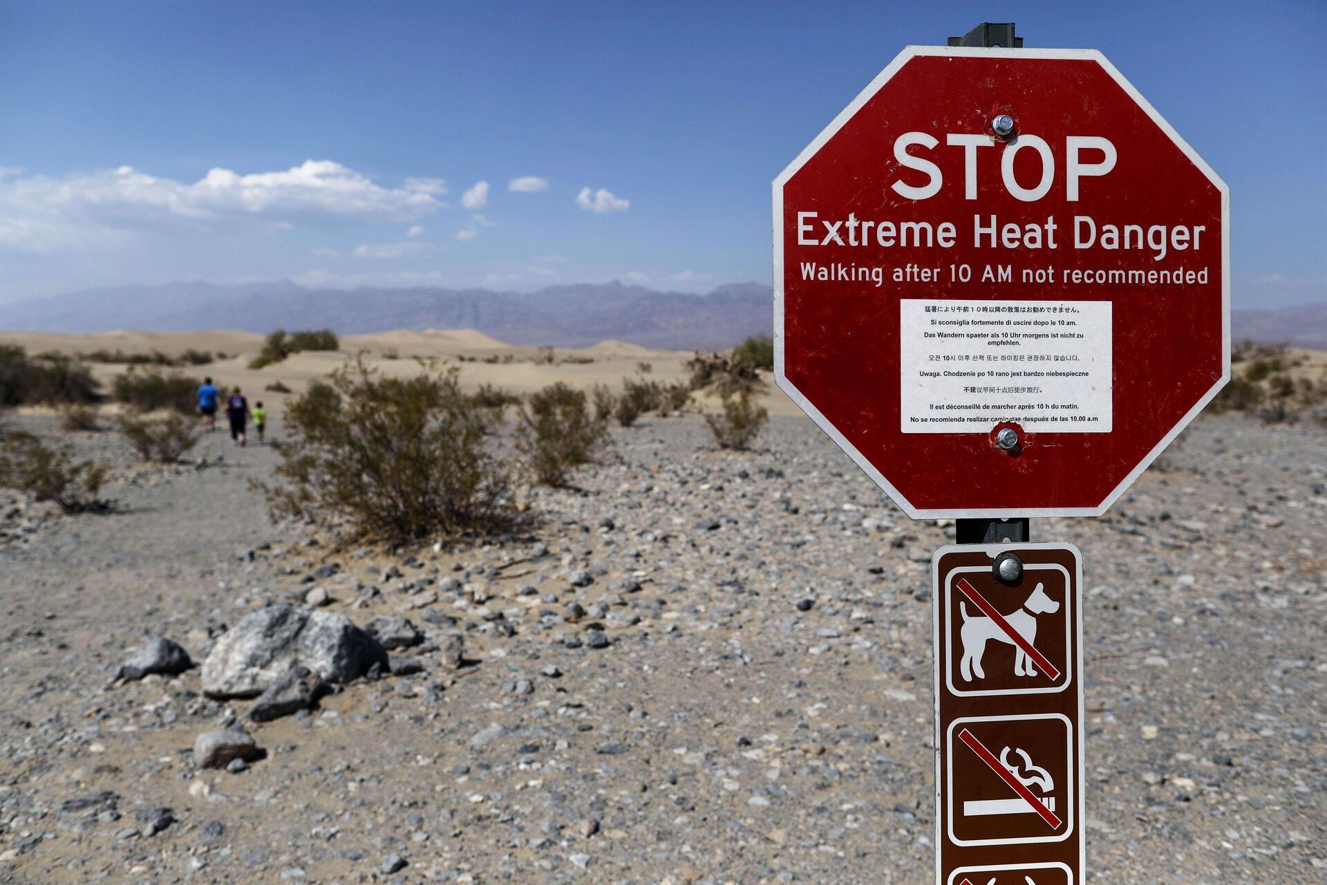 World temperature record set in California's Death Valley World News
