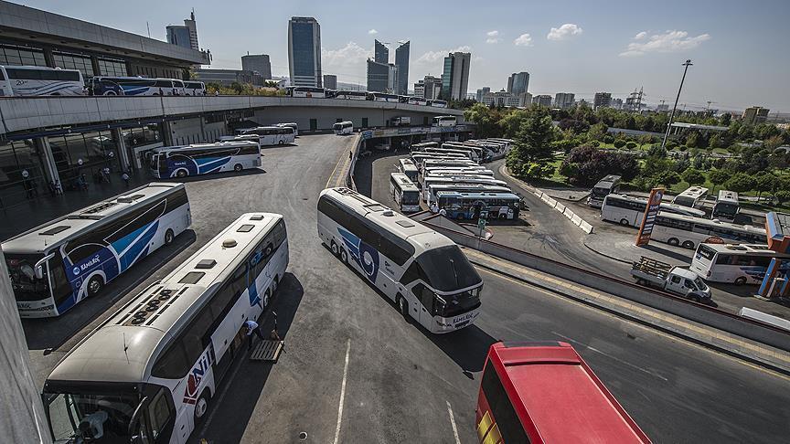 intercity bus travels decline 60 percent in 2020 turkey news