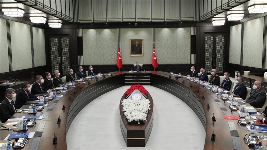 Το ανώτατο συμβούλιο ασφαλείας της Τουρκίας, το οποίο επικεντρώνεται σε τρομοκρατικά στοιχεία πέρα ​​από τα νότια σύνορα