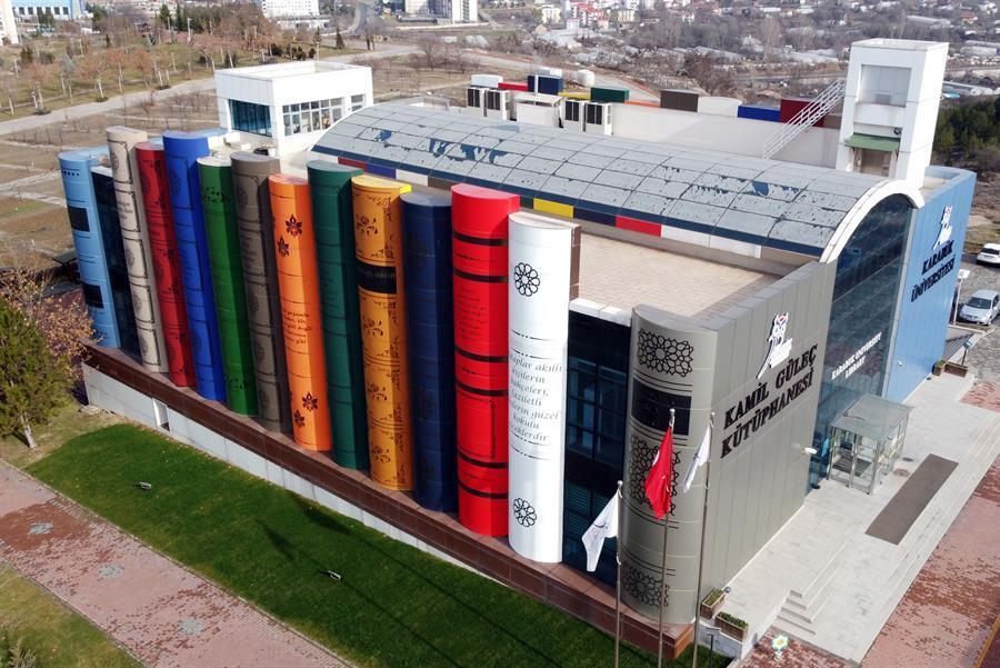 Uniquely designed Turkish library serves online