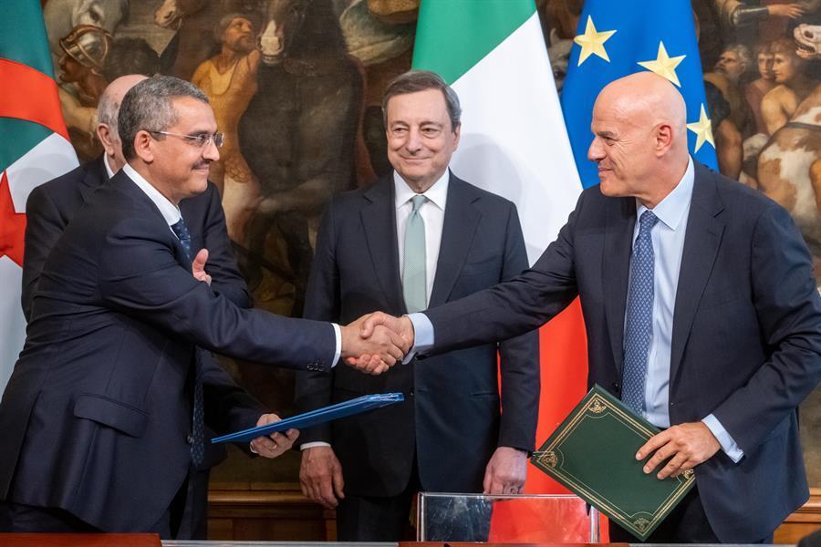 L’italiana Eni firma il nuovo accordo sul gas algerino
