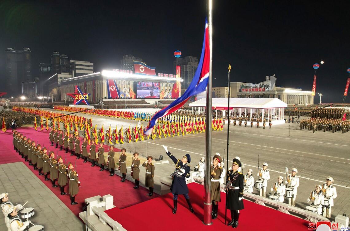 North Korea unveils 'record' number of ICBMs at military parade World