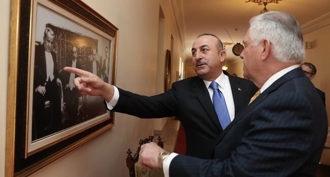 Full text of joint Turkey-US statement issued after Tillerson-Çavuşoğlu meeting