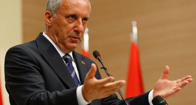 I will not run against Kılıçdaroğlu for leadership: CHP candidate İnce