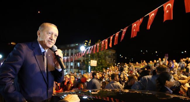 If they have their dollars, we have our people and God, Erdoğan says