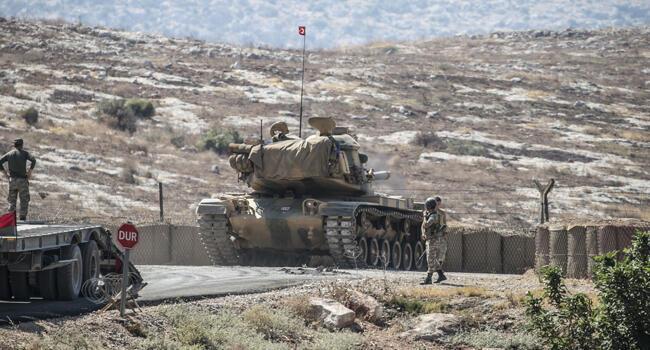 Turkish army hits east of Euphrates in Syria