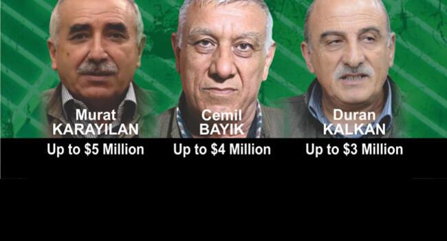 US says bounty on three PKK men ‘serious, real step’ against terror