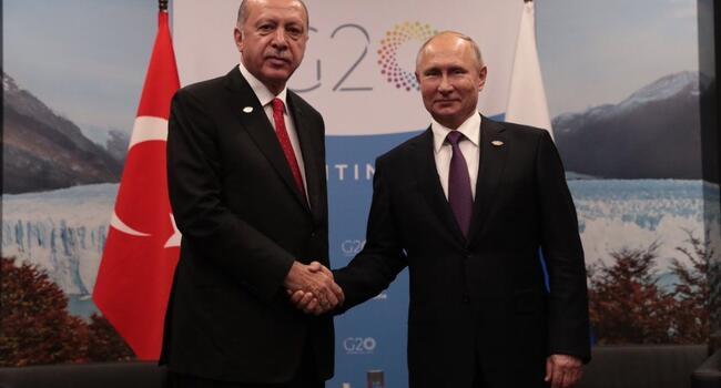 Erdoğan calls for new summit on Syrias Idlib at G20 meeting with Putin
