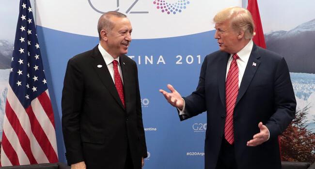 Erdoğan, Trump discuss clearing Manbij of YPG