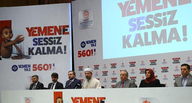 90,000 mosques across Turkey to raise money for Yemen