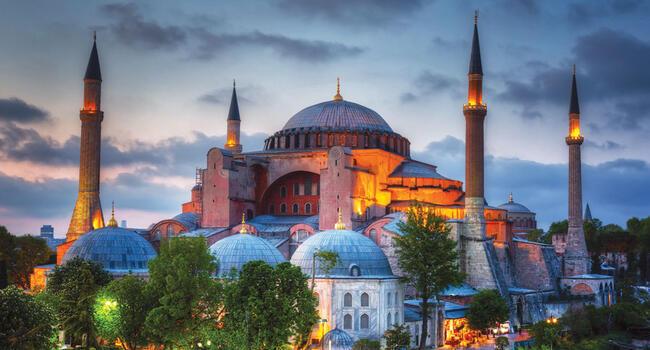 A symbol of civilizations: Hagia Sophia