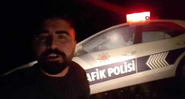 Turkish driver waits an hour for police car only to discover that it was a mock-up