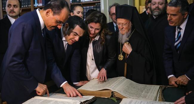 Greek premier pays historic visit to former Istanbul seminary