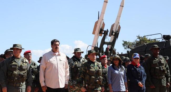 Venezuelas Maduro launches large-scale war game amid crisis
