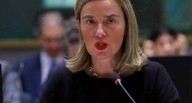 EU to transfer 1.5 billion euros for Syrians in Turkey: Mogherini