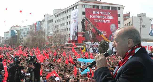 Erdoğan says he expects record turnout in local elections