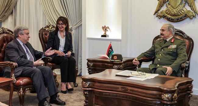 World powers demand halt to Libya advance