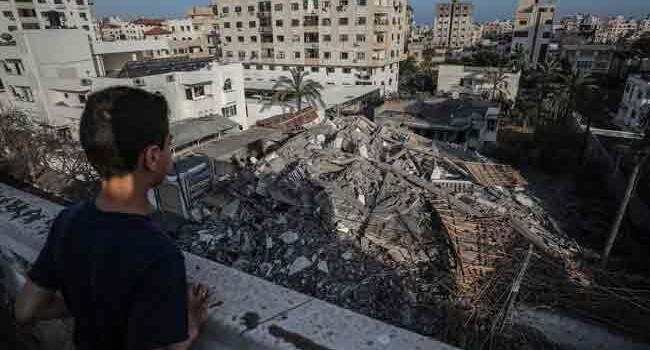 Turkey strongly condemns Israeli attack on Anadolu Agency office in Gaza Strip