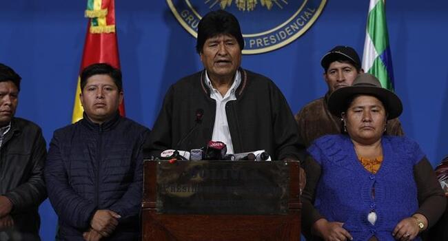 Bolivias Morales resigns after protests, lashes out at coup