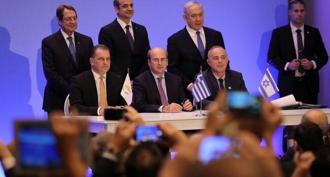 Greece, Israel, Greek Cyprus sign EastMed project