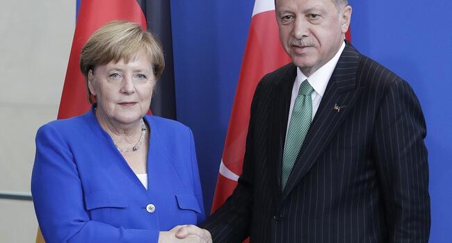 Erdoğan, Merkel discuss Libya