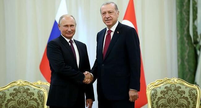 Turkish, Russian leaders discuss coronavirus on phone