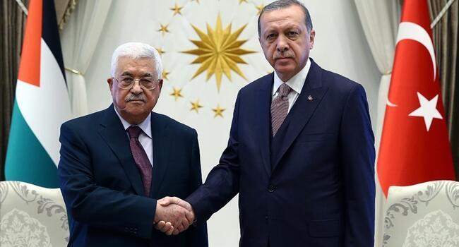 President Erdoğan speaks with Abbas, Haniyeh