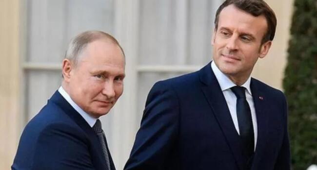 Macron: Putin told him Russia won’t escalate Ukraine crisis