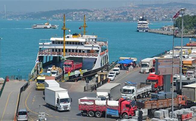 municipality bans passage of trucks and lorries on ferries in istanbul turkey news