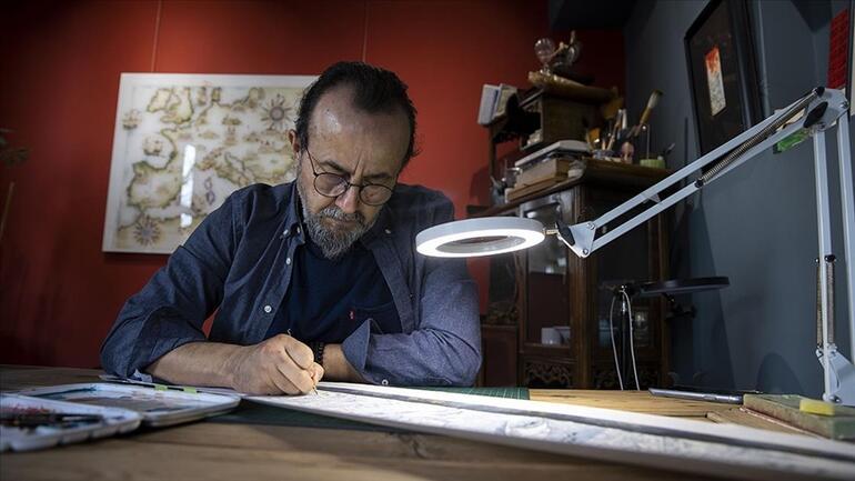 Turkish miniaturist reveals fascinating world of miniature art