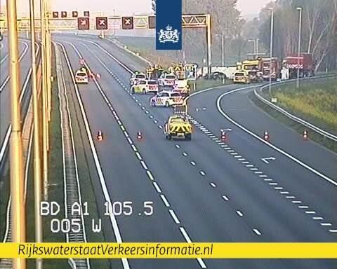 Hollanda'da trafik kazası