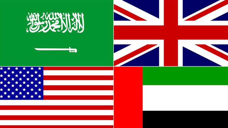 Suudi Arabistan BAE ABD ve İngiltere'den ortak açıklama