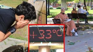 Adana'da sıcaklık 33 dereceyi gördü, vatandaşlar parklara akın etti!