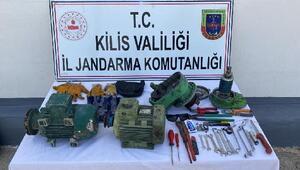 Kilis'te, 5 hırsızlık şüphelisi tutuklandı